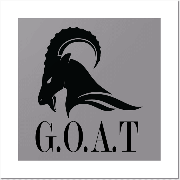 GOAT, Greatest of All Time or just an Animal? Wall Art by Crafty Deeja